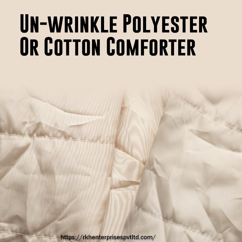 Un-wrinkle Polyester Or Cotton Comforter