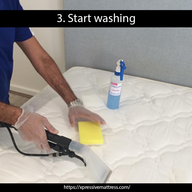 3. Start washing