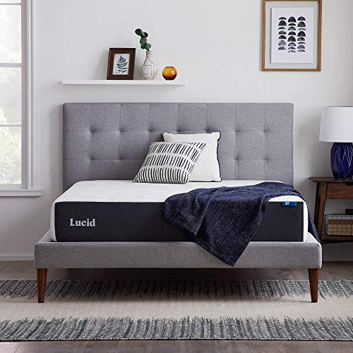 3. Lucid 10 Inch Memory Foam- Twin Size Mattress